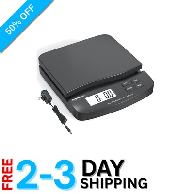 Extra Large LCD Digital Table Top Scale - 65 lb Max, Perfect for Shipping Needs