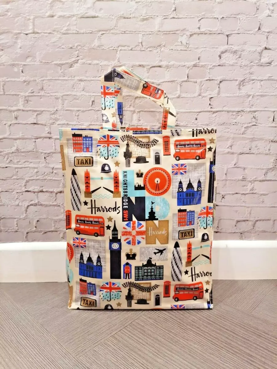 Harrods medium online shopper bag