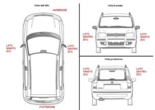 Specchietto Retrovisore Sinistro Per Ford Transit 2000-2014, Vetro Porta Anteriore, ROBUST
