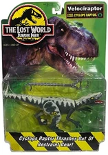 Jurassic Park Lost World Velociraptor Cyclops Raptor Vtg 1997 Figure NEW Kenner