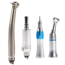 NSK Style Dental Pana Max LED High low Speed Handpiece 4 Hole Air Turbine kit US