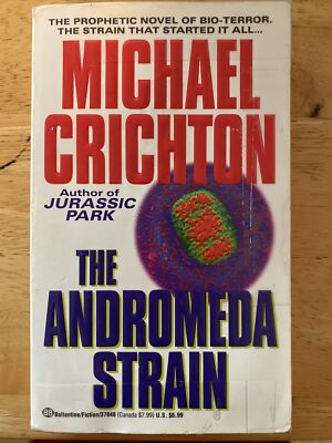 The Andromeda Strain by Michael Crichton (1992, Mass Market)