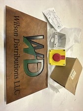 Cutler-Hammer Emergency Stop Pushbutton, E22CSP1Y, E22ASB105 Large QTY