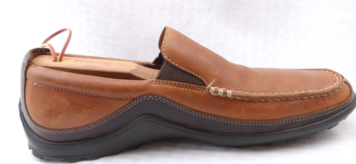 Scarpe mocassini Cole Haan uomo taglia 9,5 M Tucker veneziano marrone guida pelle - Foto 4 di 10