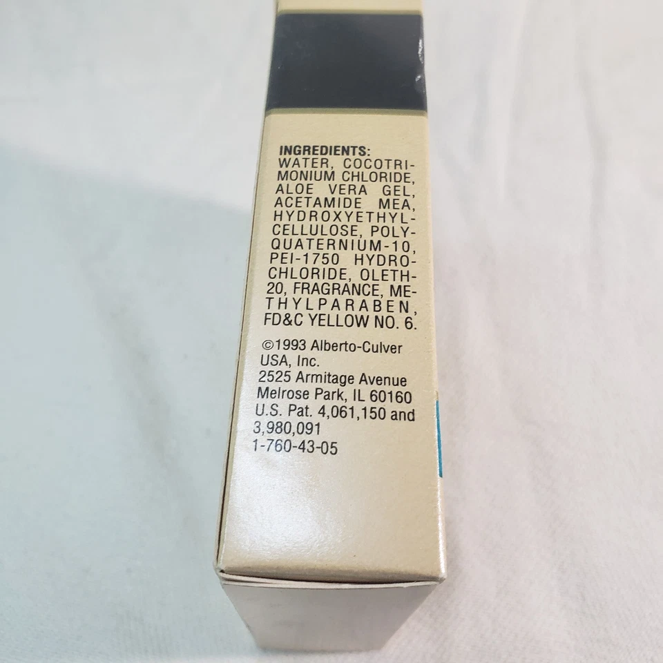 Tratamiento de aceite caliente hidratante vintage años 90 Alberto VO5 2 tubos 0,5 FL OZ cada uno  Foto 3 de 4