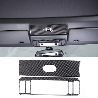 Carbon Fiber Overhead Console Panel Trim Sticker Passend für BMW 6er E63 E64