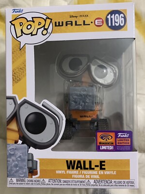Funko Shop! 2022 Wondercon Sticker! Disney Pixar WALL-E #1196! In-hand