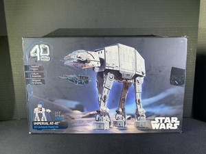 Spin Master STAR WARS 4D Build Imperial AT- AT 3D Cardstock Model Kit - Open Box