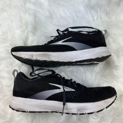 Brooks Revel 4 Hybrid Running Black Oyster Silver men\'s size 8 Brooks Revel 4 Hybrid Running Shoe in Black/Oyster/Silver | eBay main image 4