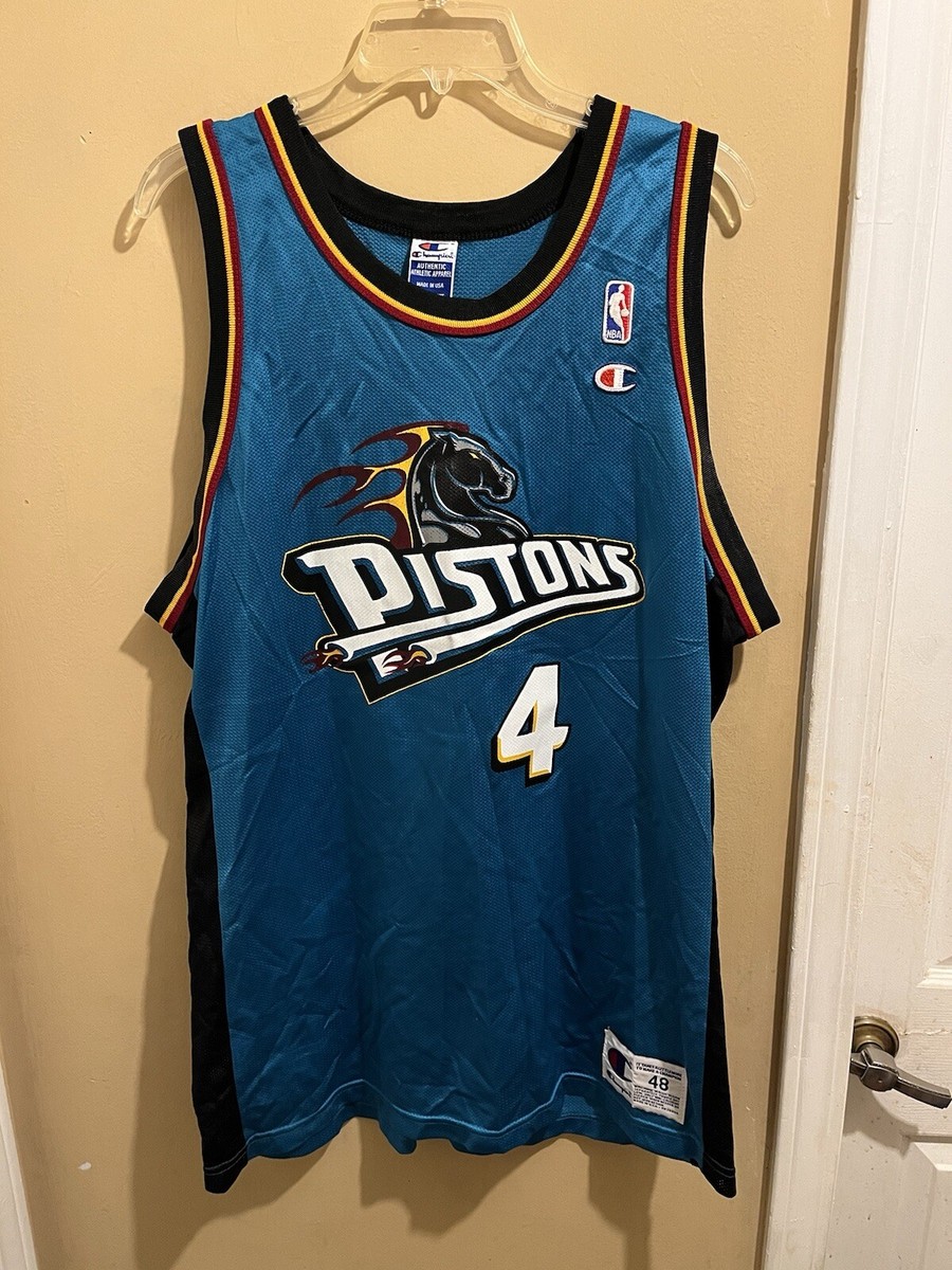 Vintage Champion NBA Joe Dumars #4 Detroit Pistons