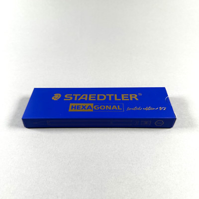 STAEDTLER Hexagonal 925 77 Version 2 Blue & Gold Limited 0.5mm Mechanical Pencil