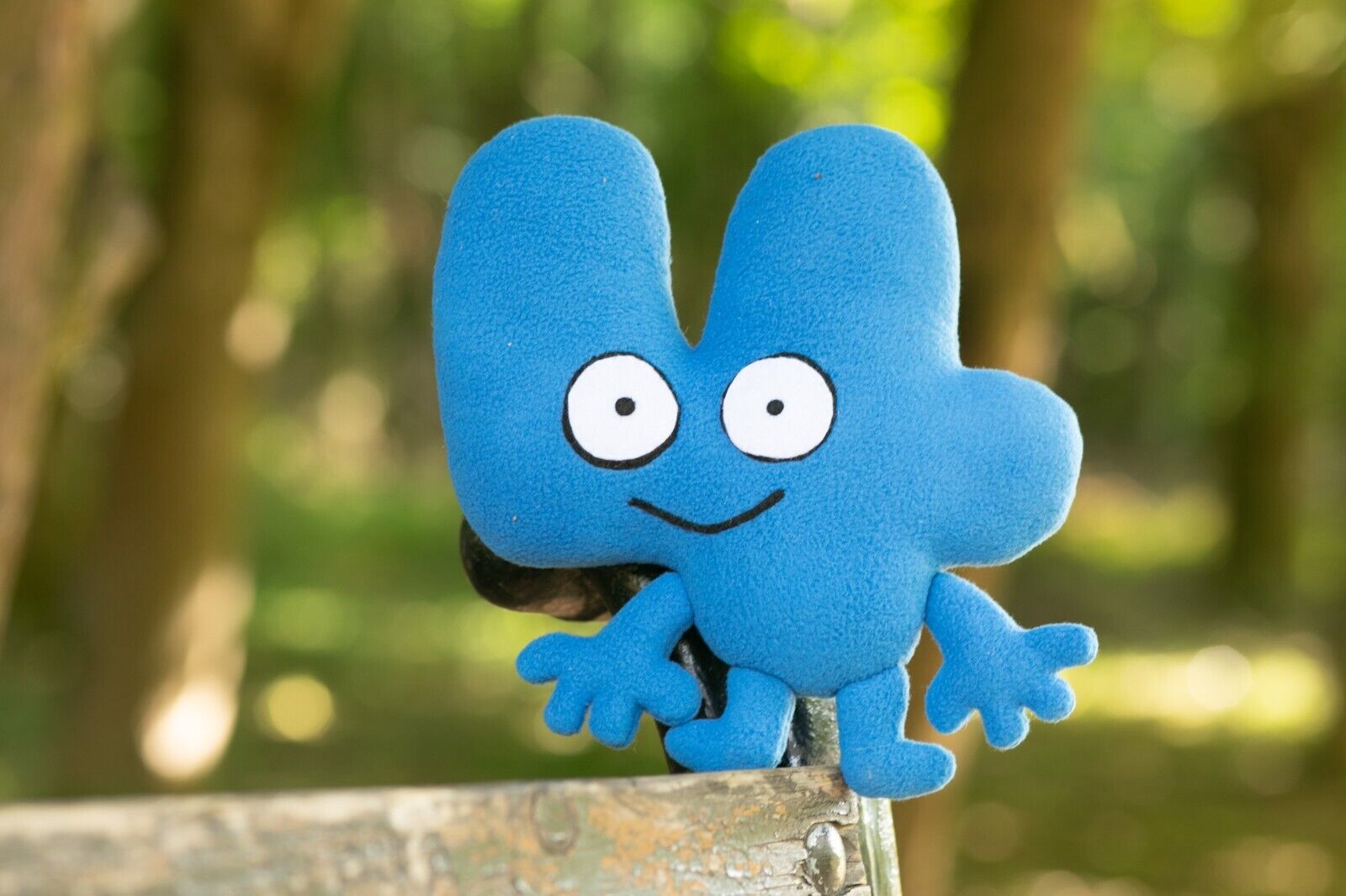 BFDI Four handmade plushie, Blue Four plush, Battle for Dream Island ...