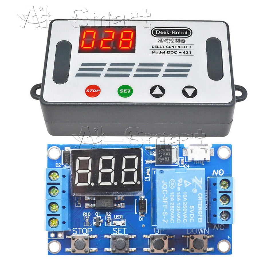 Relay Delay Controller MOS Switch USB DDC-431 DC6V-DC30V Digital LED Display 12V - Image 2 of 4