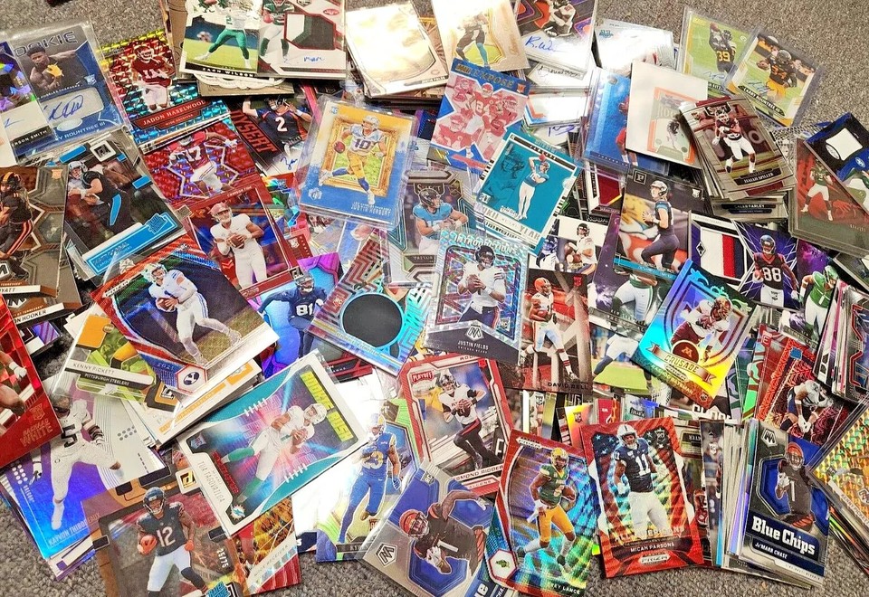 Real Rc Card Numbers NFL Rookies Only RC Football Card Collection Lot Autos Jersey Numbered ...