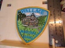 Wallace Marshal Idaho ID NM Patch NOS 4"