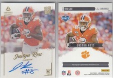 2021 Justyn Ross Luminance Year One On Card ROOKIE AUTO - Clemson KC Chiefs QTY