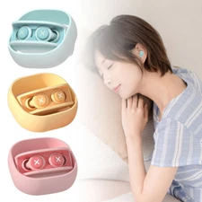 Reusable Silicone Ear plugs Snoring Noise Cancelling Soft Sleep Earplug TR