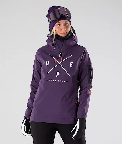 Dope yeti top snowboard jacket burgundy