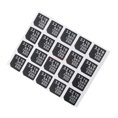 Lot of 40 Capacity Sticker Labels for DELL G14 G15 DXD9H X7K8W HDD Tray Stickers - Picture 63 of 189