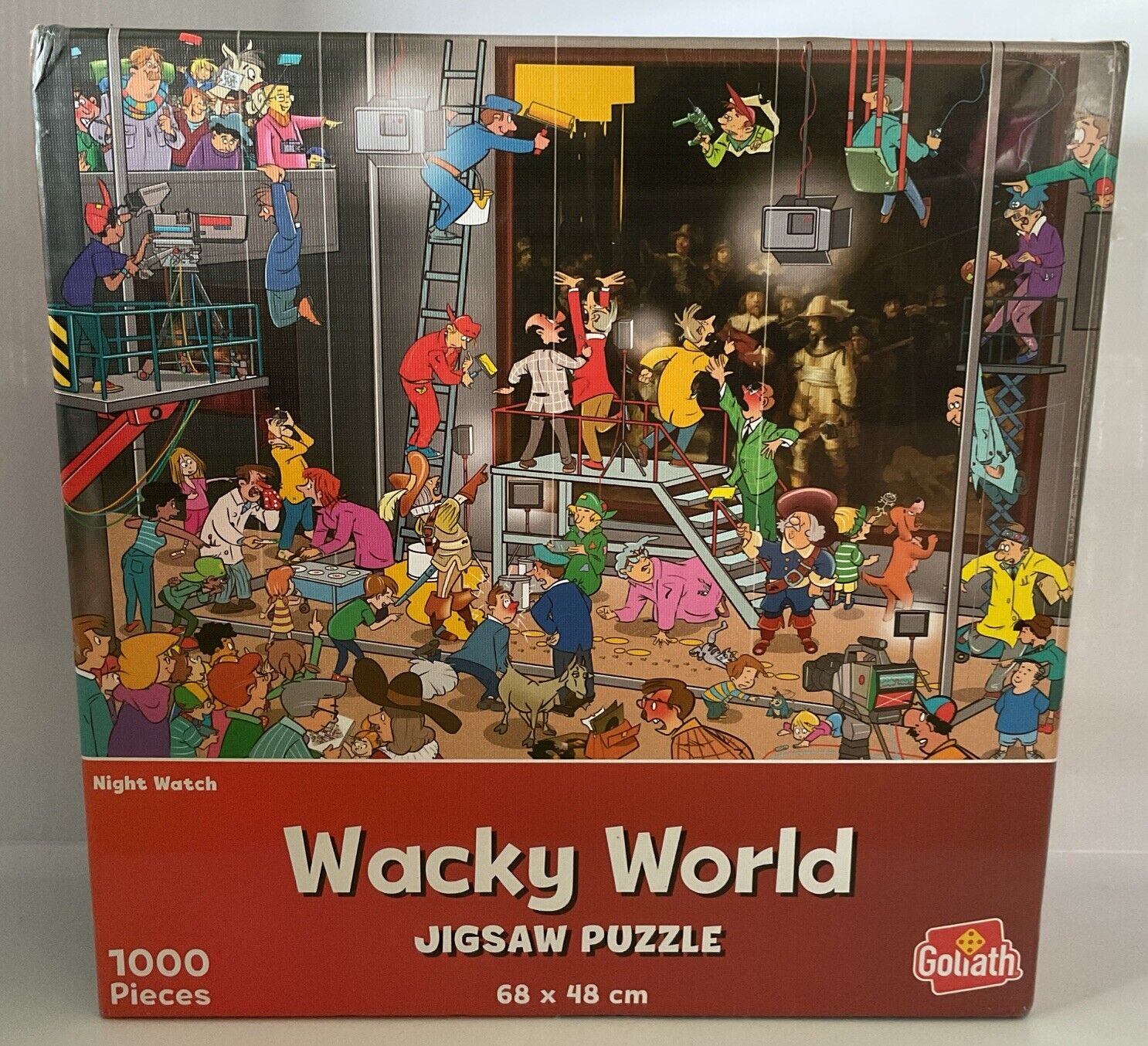 WACKY WORLD JIGSAW - Night Watch - 1000 Piece Brand New Shrinkwrap Sealed