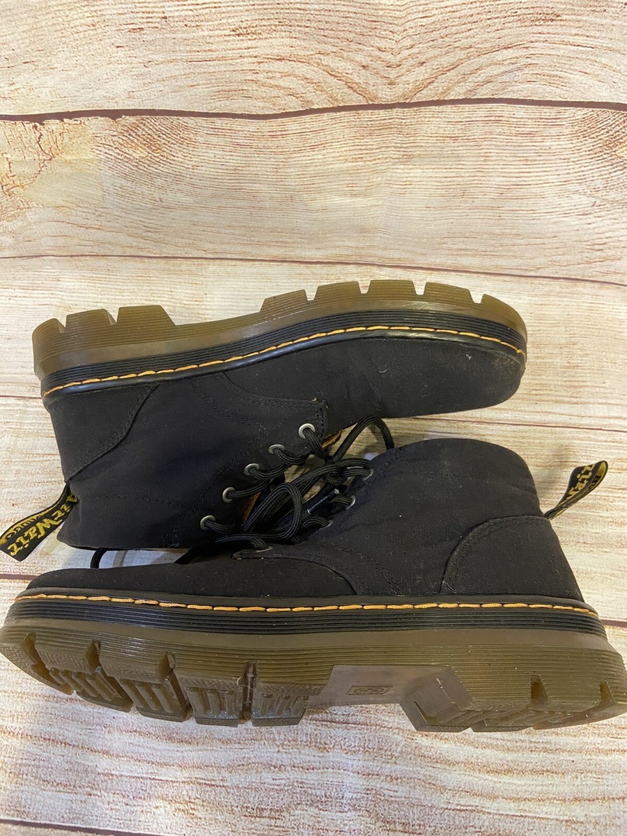 Dr. Martens Mayport Chukka Black Canvas Boots Size U.S. Mens  display picture 3