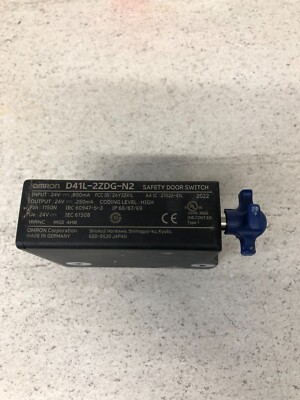 Omron D41L Serie Sicherheitsverriegelungsschalter, Power to Lock gebraucht