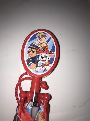 Nickelodeon Paw Patrol Kids Umbrella Toddler Child Rubble Marshall Chase - Picture 7 of 8