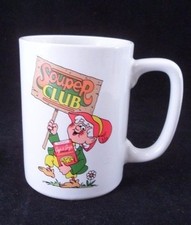 1970s Lipton Cup of Soup Souper Club Ernie the Keebler Elf Advertising Mug Cup