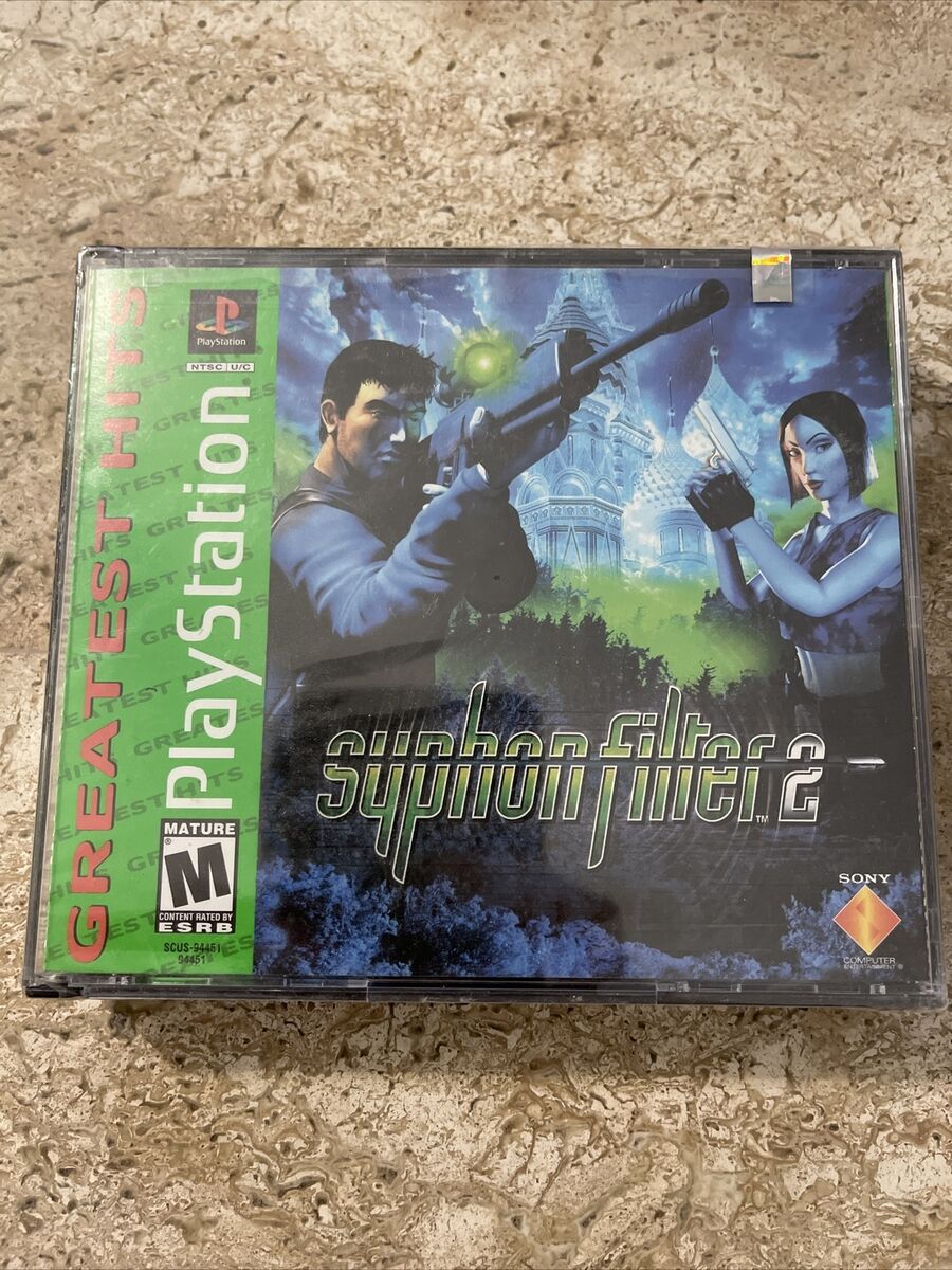 Syphon Filter 2 (Greatest Hits) PS (Brand New Factory Sealed US