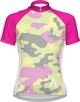 Primal Wear Mish Mesh Women's Cycling Jersey: White/pink/yellow, Xl on sale Primal Wear Mish Mesh Women's Cycling Jersey: White/pink/yellow, Xl on sale