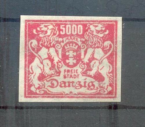 Danzig 152U UNPERFORATED** MNH UNUSED 120EUR (70777)