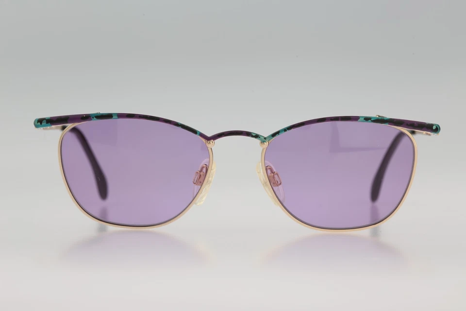 Marc O'Polo de Metzler 3307 238, gafas de sol cuadradas de colores vintage de los 90 NOS Foto 4 de 4