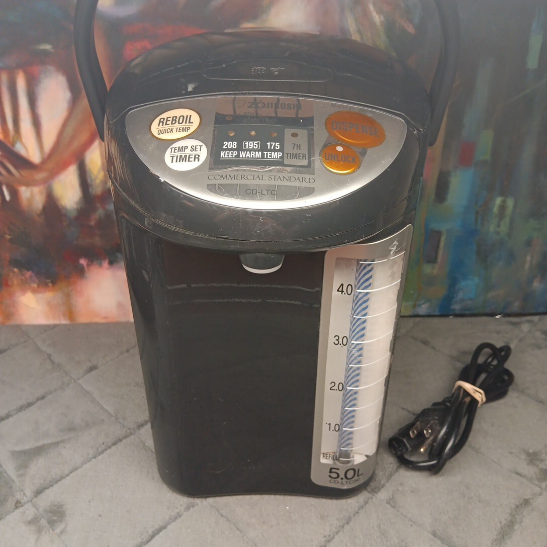 Zojirushi JAPAN CDLTC50 Commercial Water Boiler & Warmer 5L 169OZ 5
