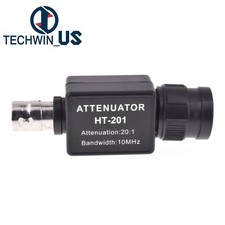 Hantek HT201 20:1 Input Resistance 10MHz Bandwidth Signal Attenuator Black L3US