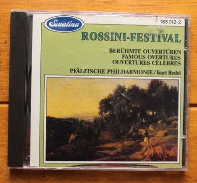ROSSINI FESTIVAL FAMOUS OVERTURES KURT REDEL [LIKE NEW CD] {165