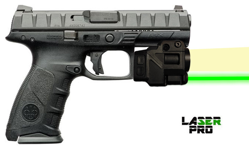 Green Rechargeable Laser & LED Light for Beretta PX4 Storm 92 96
