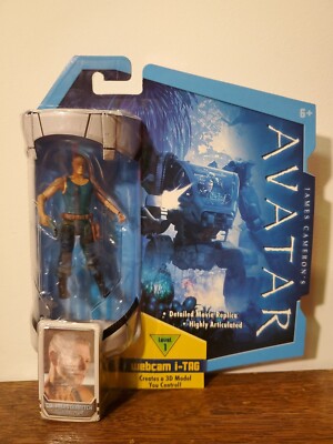 James Cameron's Avatar Colonel Miles Quaritch Webcam i-Tag Collectible Figure