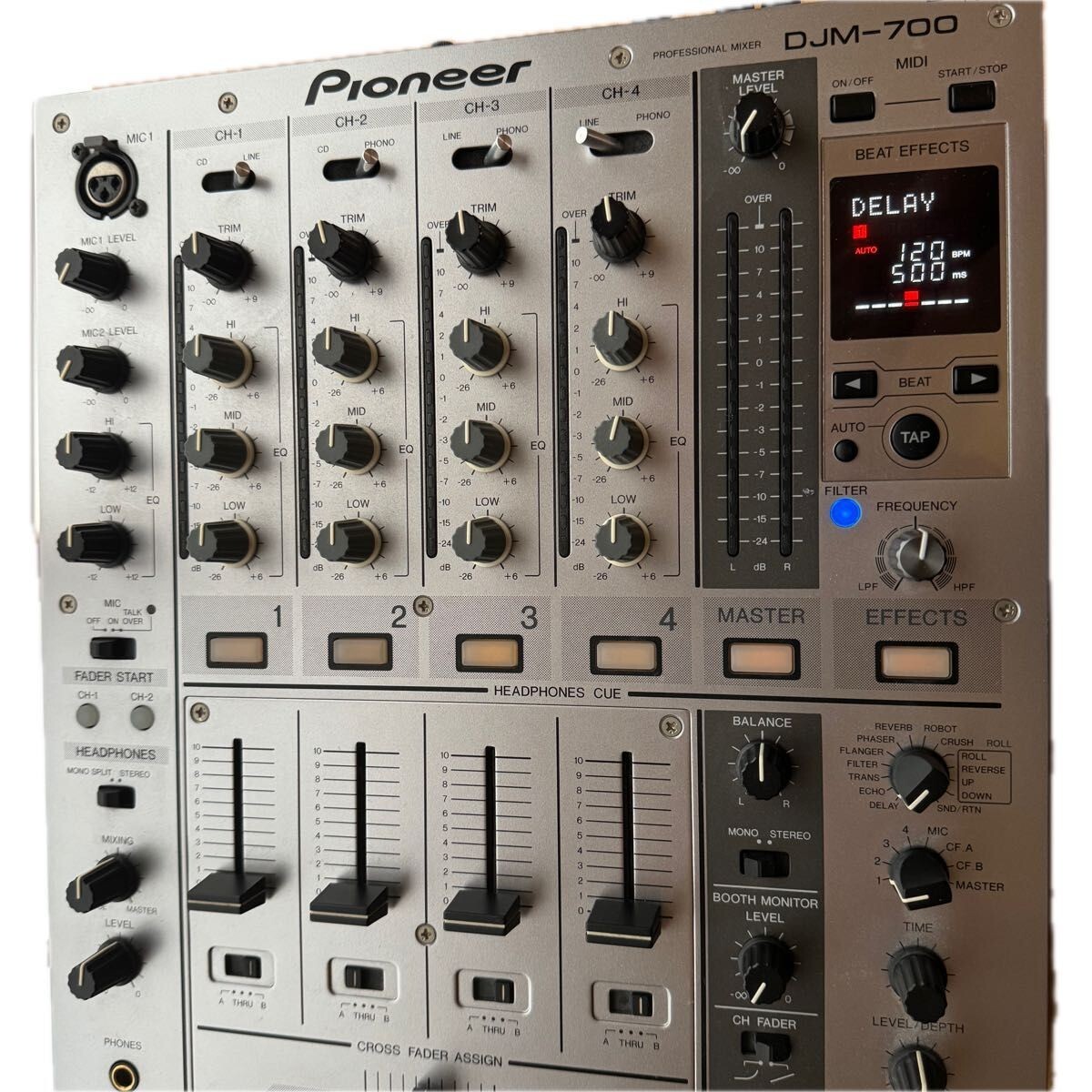★美品/動作保証★ Pioneer パイオニア DJM-700 DJミキサー Pioneer DJM-700 Silver Digital DJ Mixer 4-Channel | eBay