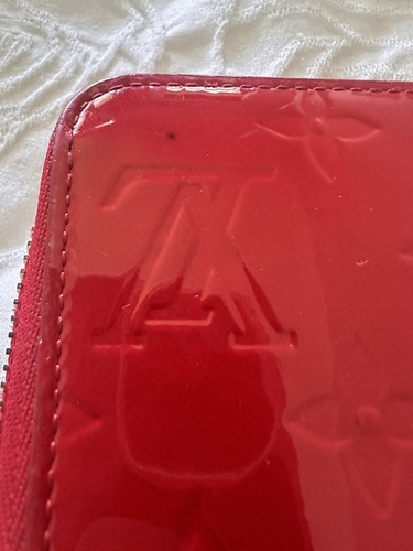 Louis Vuitton Zippy Wallet in Vernis - Colour - Red - Preowned - Authentic - Picture 4 of 8