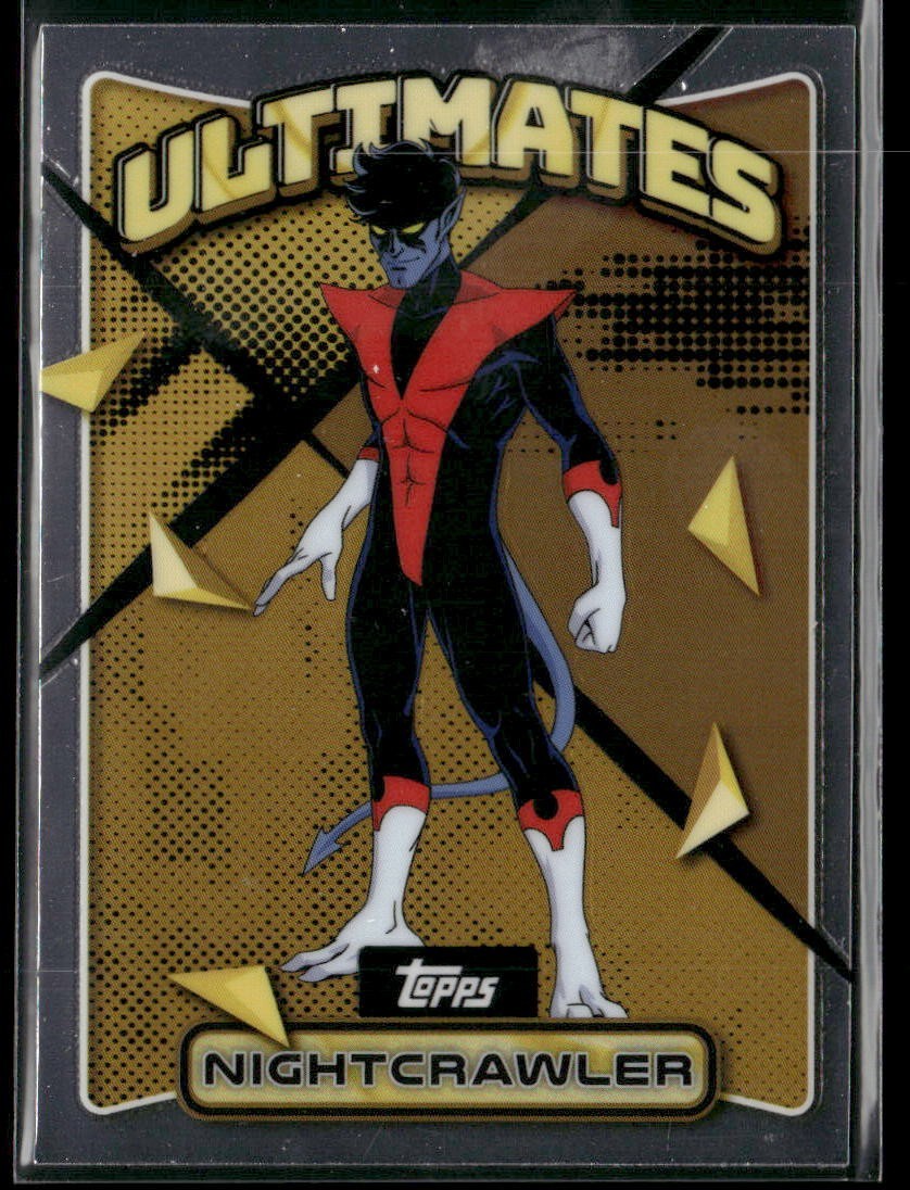 NIGHTCRAWLER ULTIMATES #77 2025 Topps Finest Marvel X-Men '97 Collectible Card