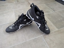 Nike Alpha Menace Varsity 3 Footballschuhe - Schwarz-weiß Gr. 45 EU