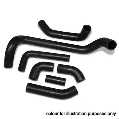 BLACK Samco Silicon Rad Hoses fit Honda VF 1000 RE 1984