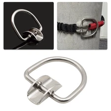 D Ring Clamp for Scuba Diving Side Mounted Air Tank 316 Stainless Steel