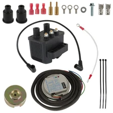Single Fire Programmable Ignition Coil Kit For Evo Big Twin XL 1970-2003 53-660