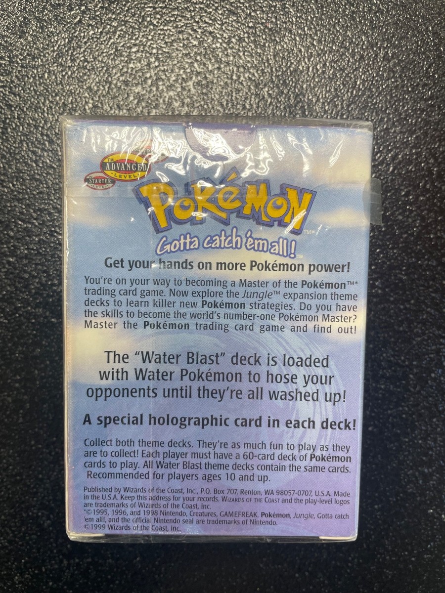 1x Water Blast Theme Deck Nm-mint Product - Pokemon for sale