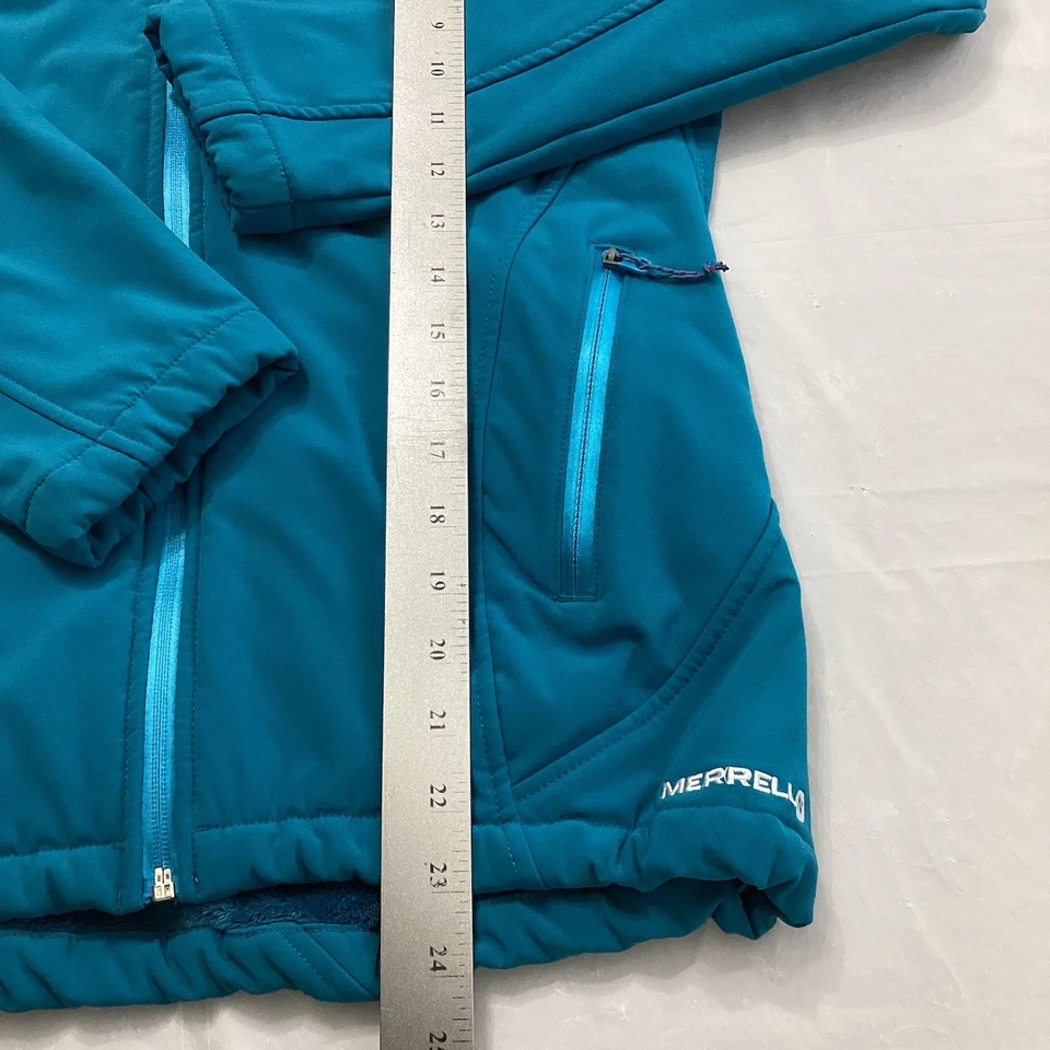 Merrell Aeroblock Turquoise Fleece Jacket – Women’s Size S/P - Image 3 of 4