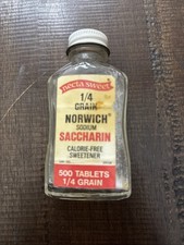 Vintage Necta Sweet 1/4 Grain Norwich Sodium Saccharin