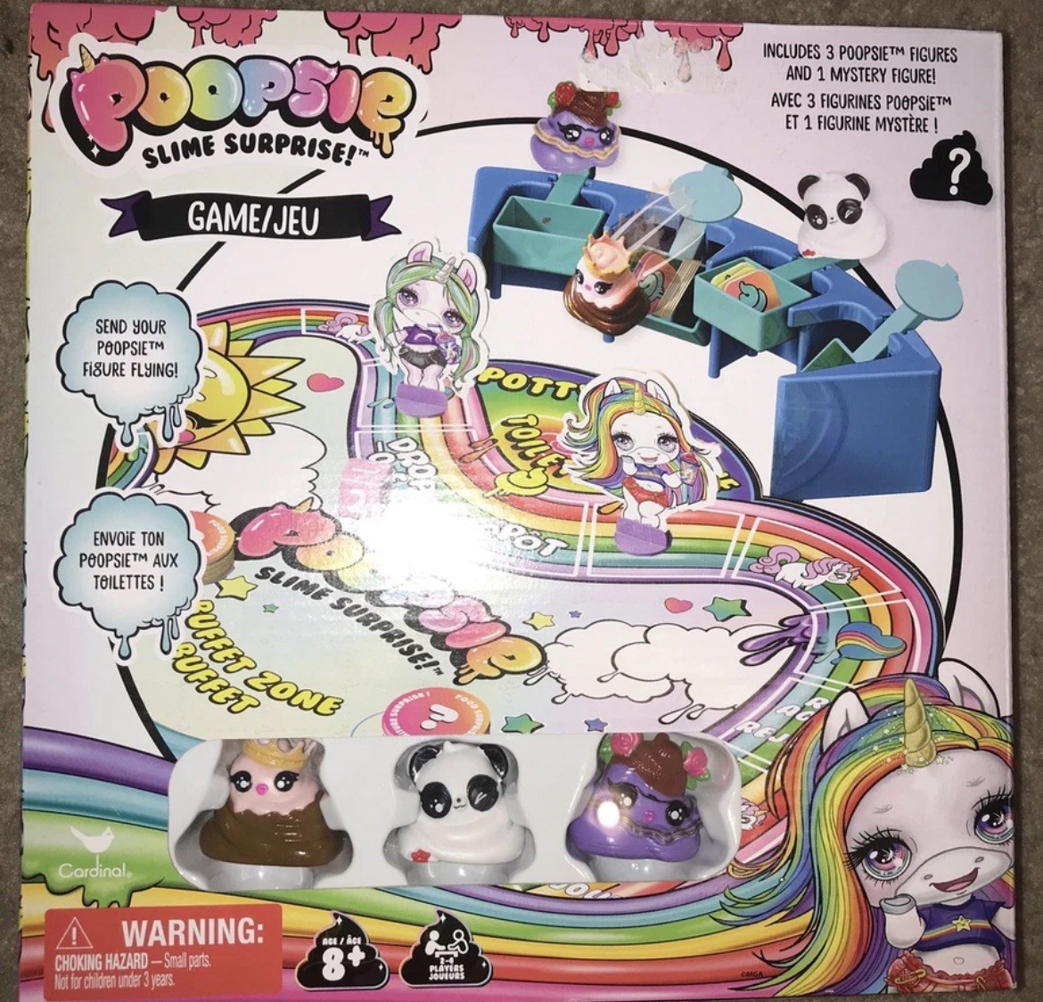 Poopsie Slime Surprise Game with 4 Figures by Spin Master Surprise!