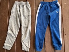 2 Pairs of Reebok youth Pants Size 8 and 11-12 Regular Fit- Blue and Grey