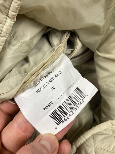 Barbour Damen Steppjacke Größe 12 Beige Hayden Sportsquilt - Bild 5 von 8